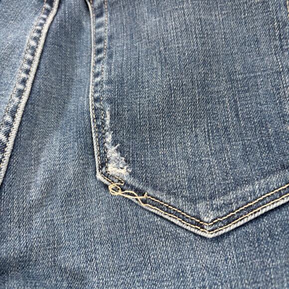 Joe’s jeans HI(rise) honey. High rise curvy cropped boots. Size 28. Distressed - Picture 7 of 7